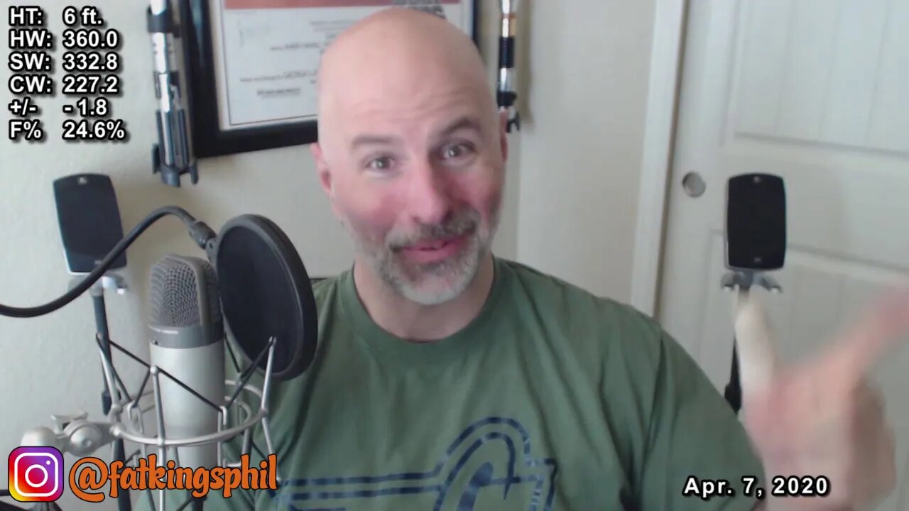 FatKings Phil - PostOp VSG - PostOp Plastics - Week 15 of 2020