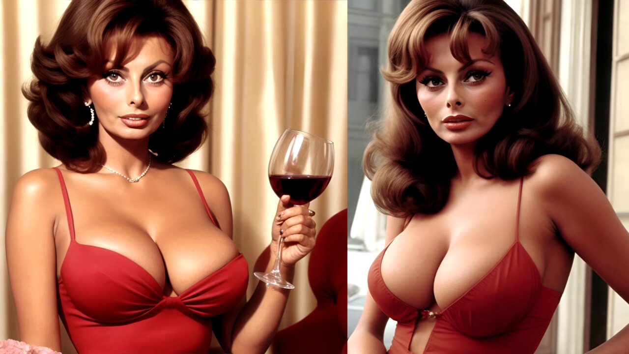 Sophia Loren AI images