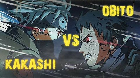 Mejores Peleas del Anime: Kakashi vs Obito - Naruto