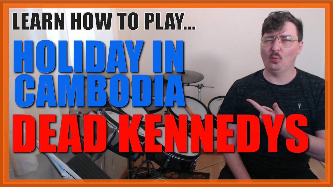 ★ Holiday In Cambodia (Dead Kennedys) ★ Drum Lesson PREVIEW | How To Play Song (Bruce Slesinger)