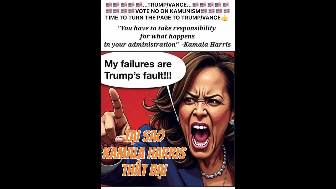 14/11/2024 TẠI SAO KAMALA HARRIS THẤT BẠI?