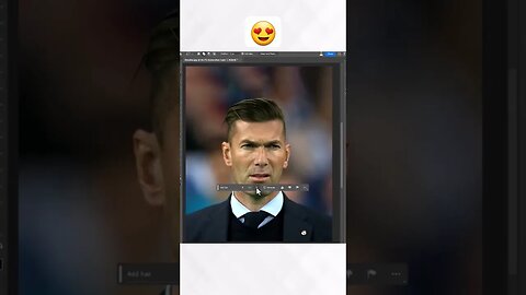 If Zidane had hair #Photoshop trick • Add Hair