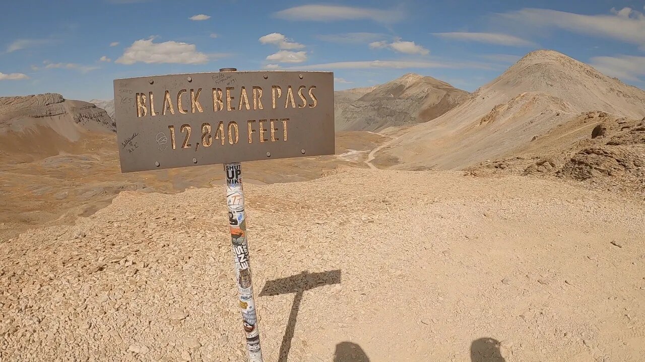 Black Bear Pass - Up to the summit!