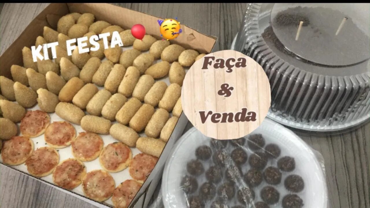 Kit Festa - A melhor maneira de comemorar no momento!! Venda muito esses kits Festas e Lucre !!