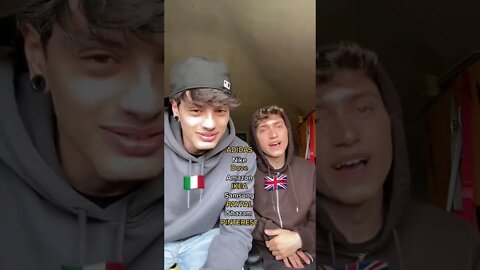 ITALY 🇮🇹 VS UK 🇬🇧 ACCENT TEST #shorts