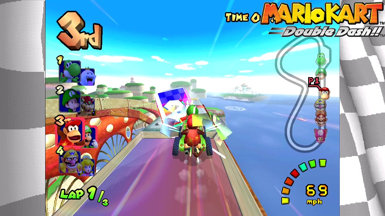 Mario Kart: Double Dash!! Random Items “Flower Cup”