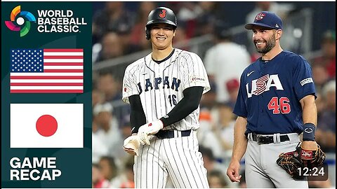 USA vs Japan baseball 2023