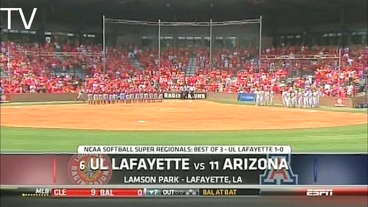 2014 Softball - Lafayette (LA) Super Regional - Game 2 (TV)