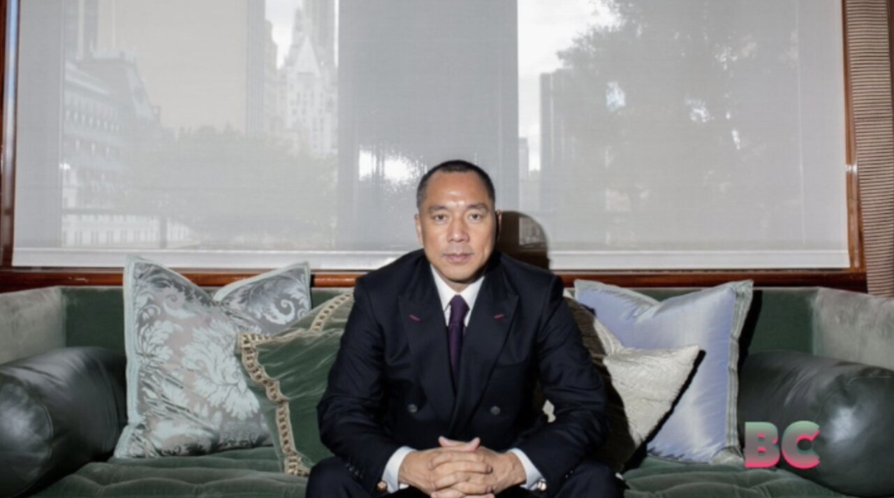 Guo Wengui indicted on charges of participating in $1 billion fraud conspiracy