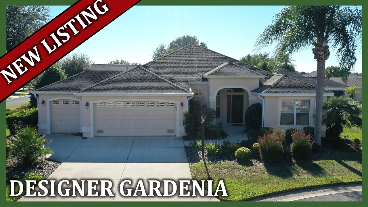 PRICE REDUCED | Designer Gardenia In The Villages, Florida | With Ira Miller