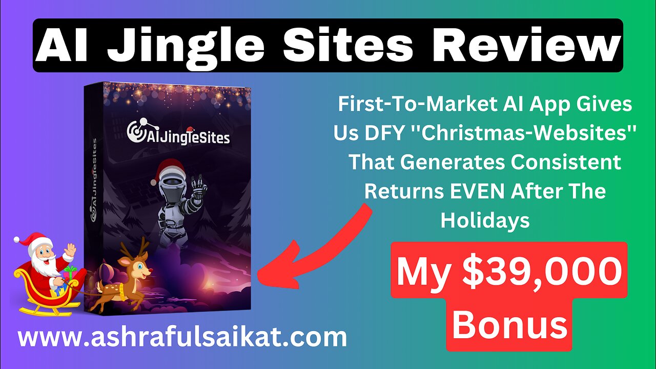 AI Jingle Sites Review - Effortless Money-Making Websites! (AI Jingle Sites App By Anjani Kumar)