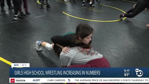 Girls outnumber boys on South Bay wrestling team