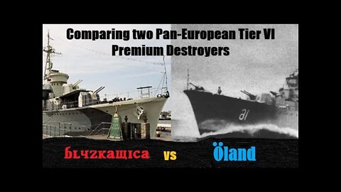 Comparing the Blyskawica vs Oland #wowsl