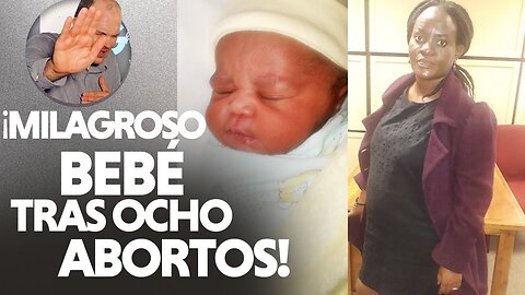 ¡MILAGROSO BEBÉ tras 8 abortos y 11 años de matrimonio!