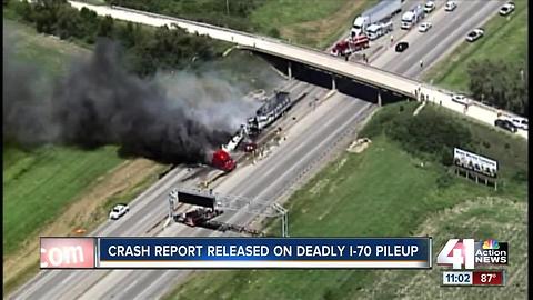 Officials identify victims in I-70 crash that killed 5 people