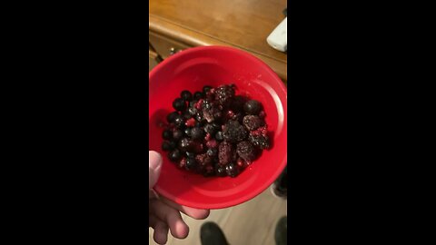 Can YOU Finish The BOWL of FROZEN FRUIT for $1000