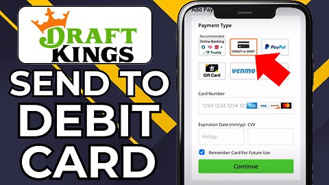 HOW TO WITHDRAW MONEY FROM DRAFTKINGS TO DEBIT CARD