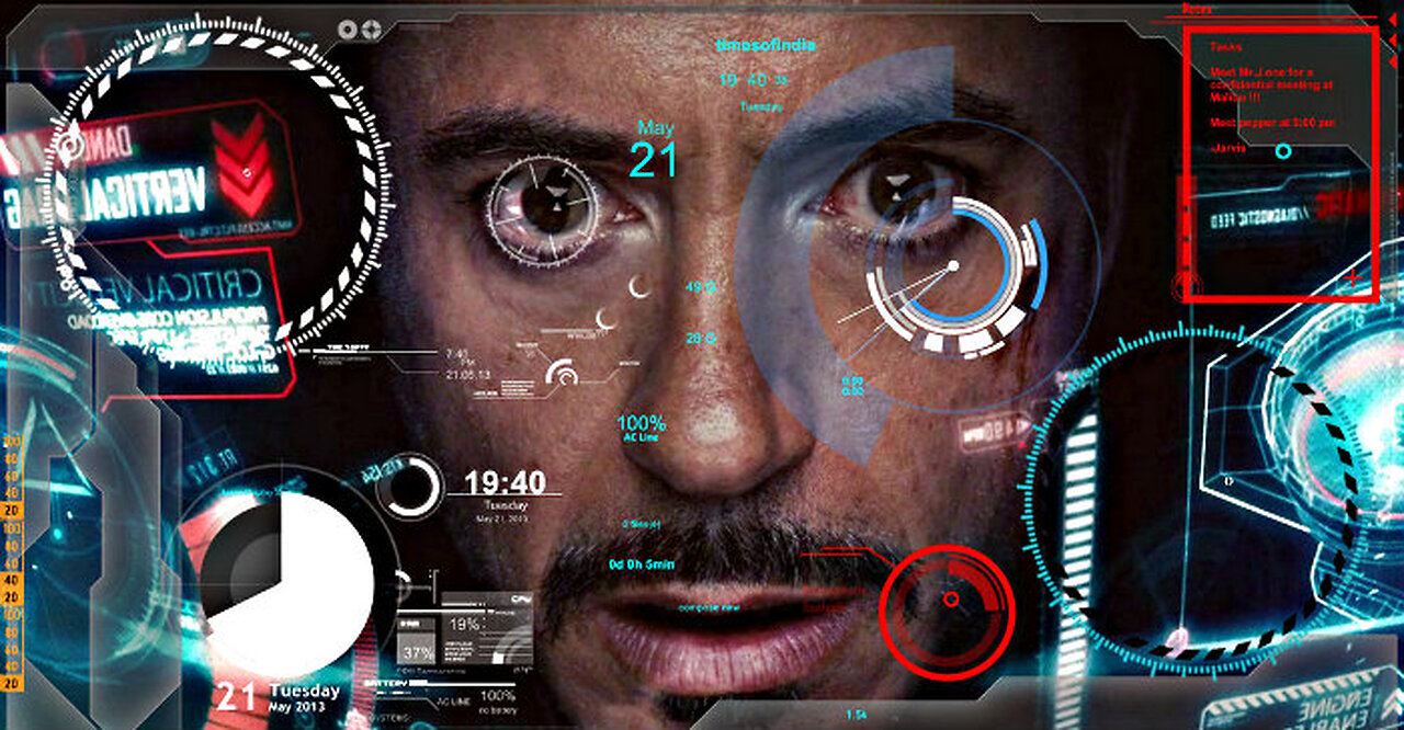 GLOBALIST PUPPET ROBERT DOWNEY JR IS USING HIS INFLUENCE TO PREPARE PEOPLE TO BE HACKED!