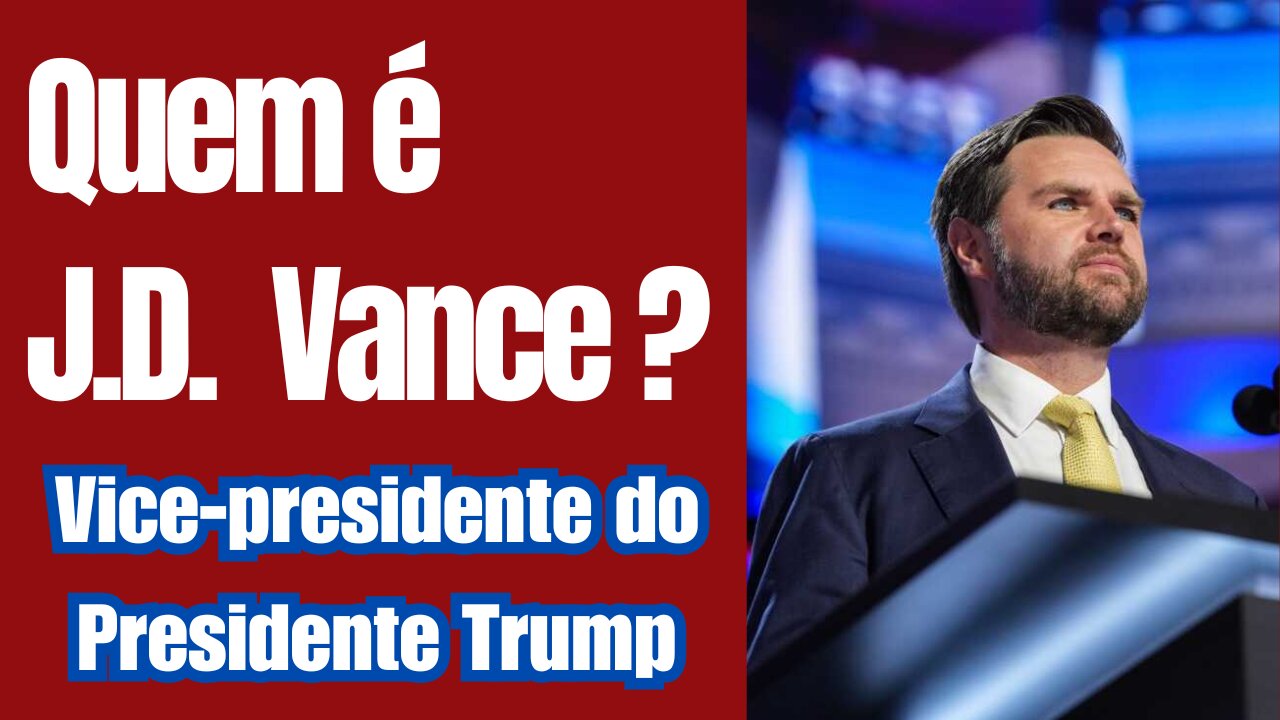 Quem é J.D. Vance? Vice-presidente do Presidente Donald Trump