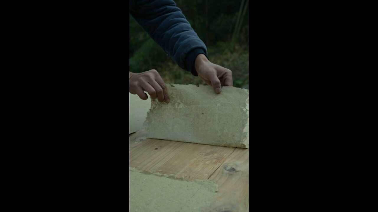 Ancient bamboo papermaking