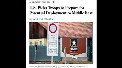 American Troops Sent To Israel! . Biden Depleting Resources! 10-18-23 David Nino Rodriguez