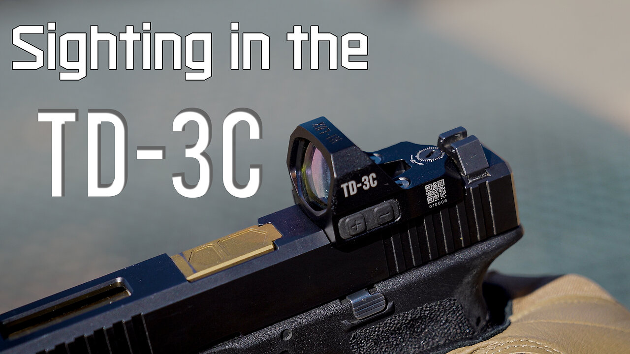 A Live Overview of the TD-3C Red Dot Sight - A Selectable Segmented Circle Reticle