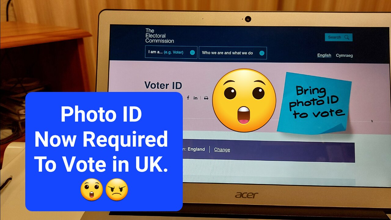 Photo ID Now Required for voters in England.