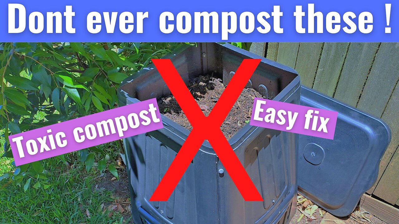 DO NOT mix these things into Compost