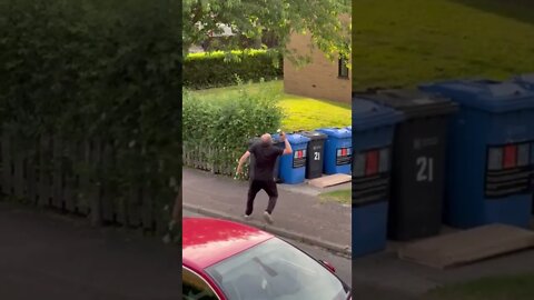 Drunk Fella Takes A Nice Fall