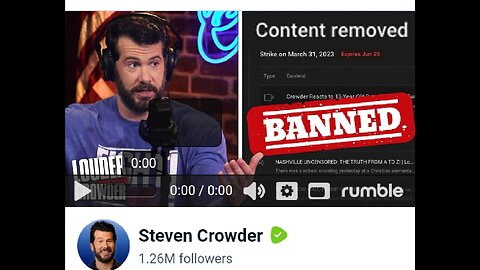 2 STRIKES: YOUTUBE LAUNCHES ATTACK ON CROWDER! + GUEST: NICK DI PAOLO | Louder with Crowder