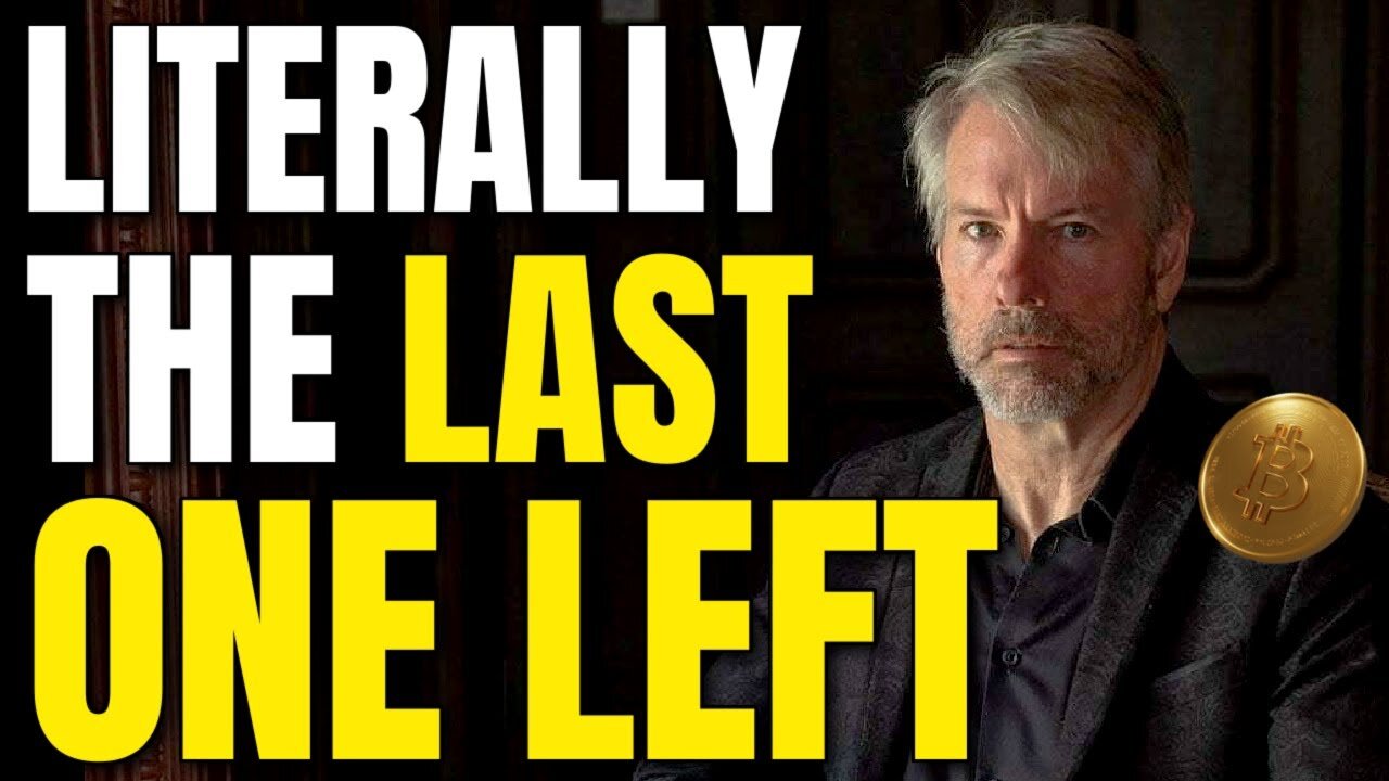 'I'm The LAST Man Standing In My Industry' - Michael Saylor Bitcoin Interview