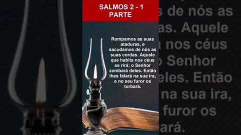 Salmos 2 -1 Partes #mensagemdereflexão