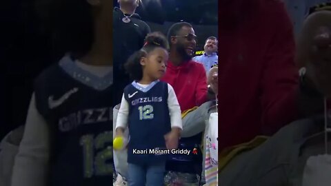 Ja Morants Girl learned from the best