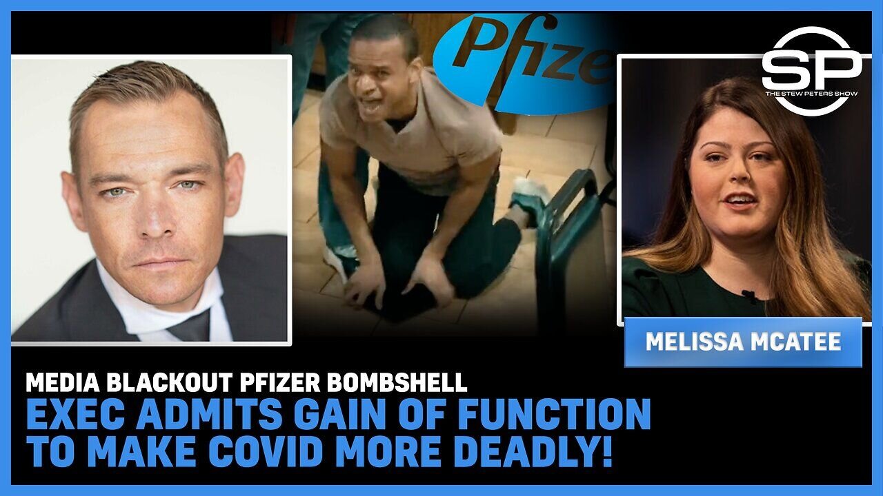 Media BLACKOUT Pfizer BOMBSHELL Exec Admits Gain Of Function To Make Covid More DEADLY!