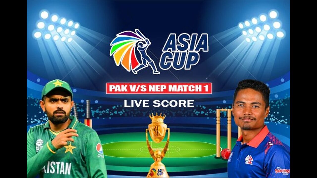 Pak Vs Nepal ASIA CUP 2023