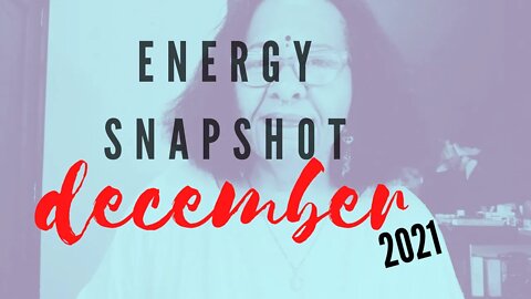 🌠DECEMBER SNAPSHOT 🌠 - Dynamic Change and Challenge Creates A Portal To A New World