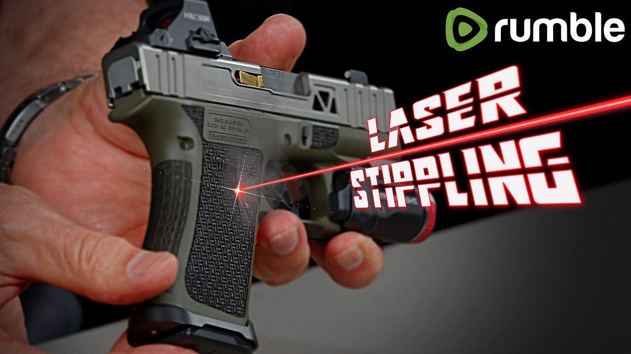 Custom Laser Stippling On Your Handgun!