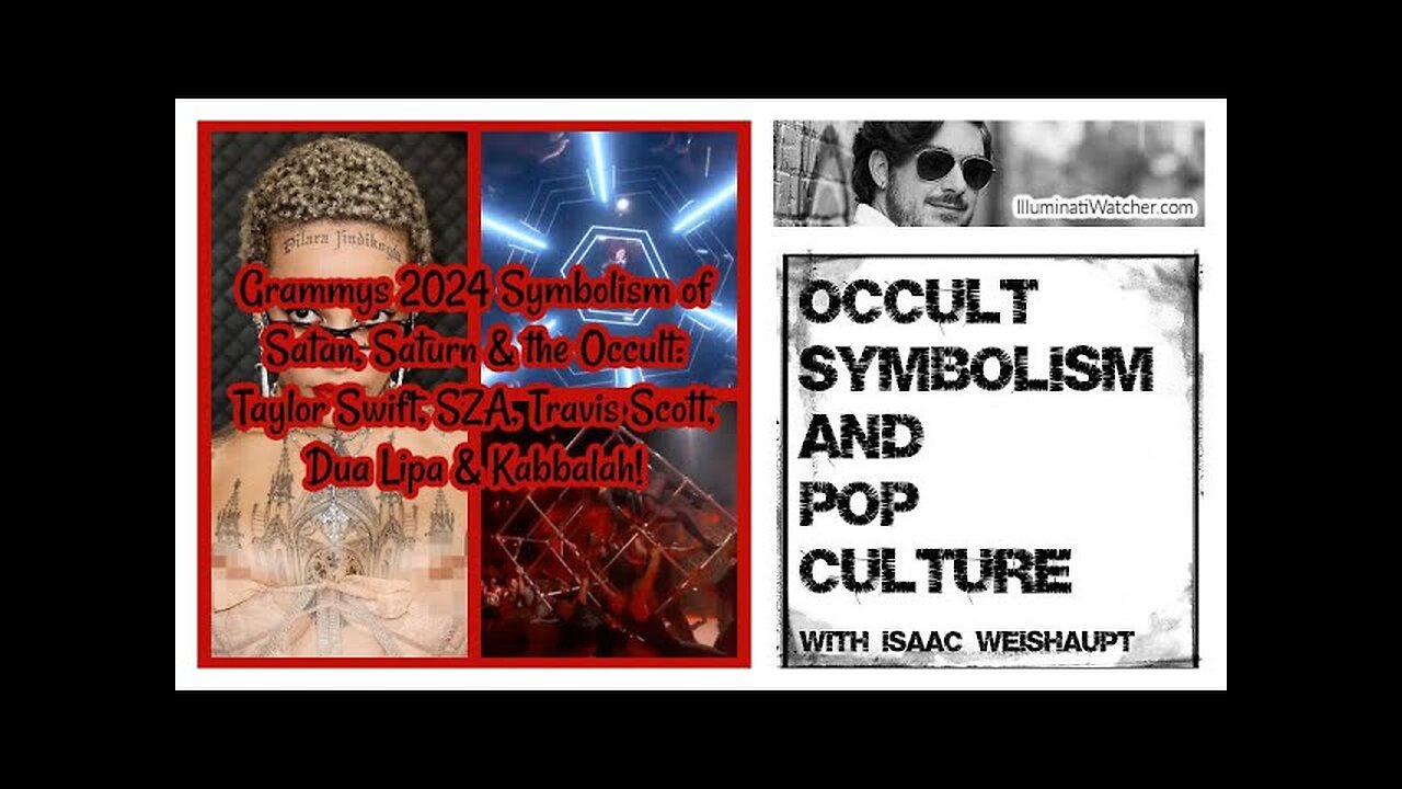 Grammys 2024 Symbolism of Satan, Saturn & the Occult: Taylor Swift, SZA, Travis Scott & Kabbalah!