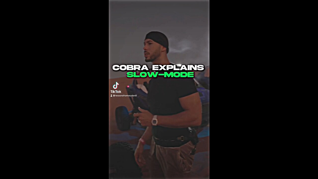 COBRA EXPLAINS SLOW-MODE❗️🐍 ⏳