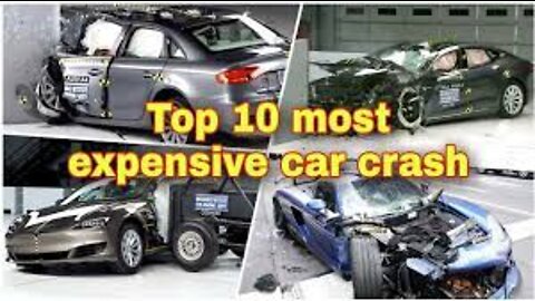 Top 10 Most Expensive Car Accidents