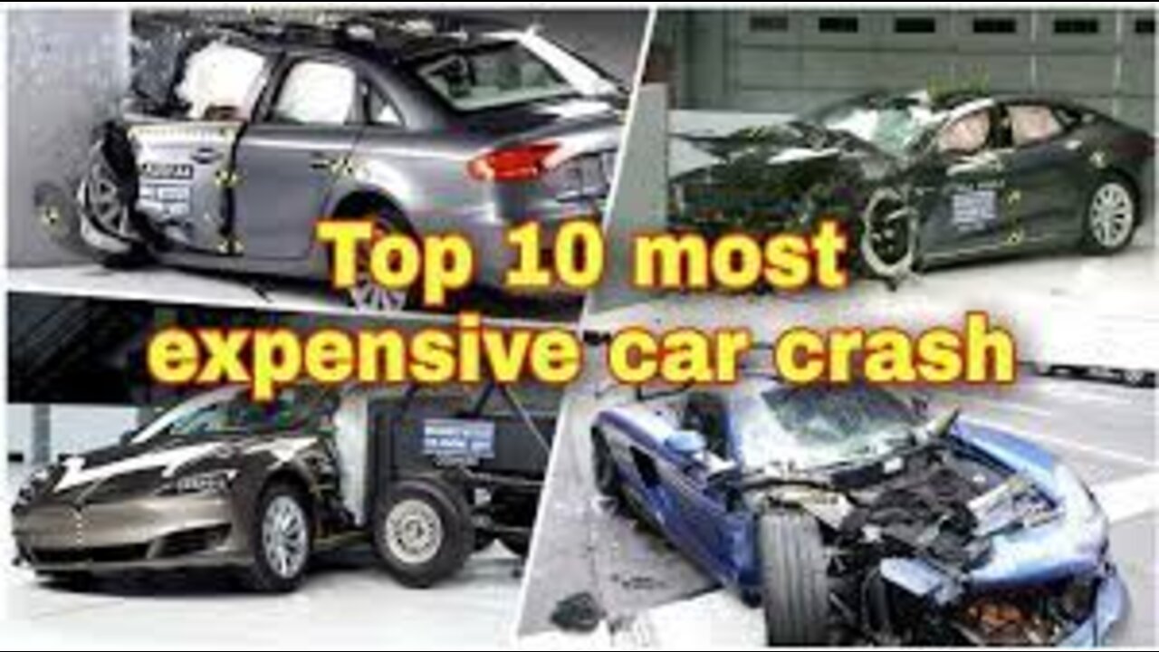 Top 10 Most Expensive Car Accidents