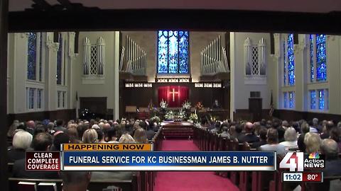 Funeral service held Thursday for KC businessman James B. Nutter