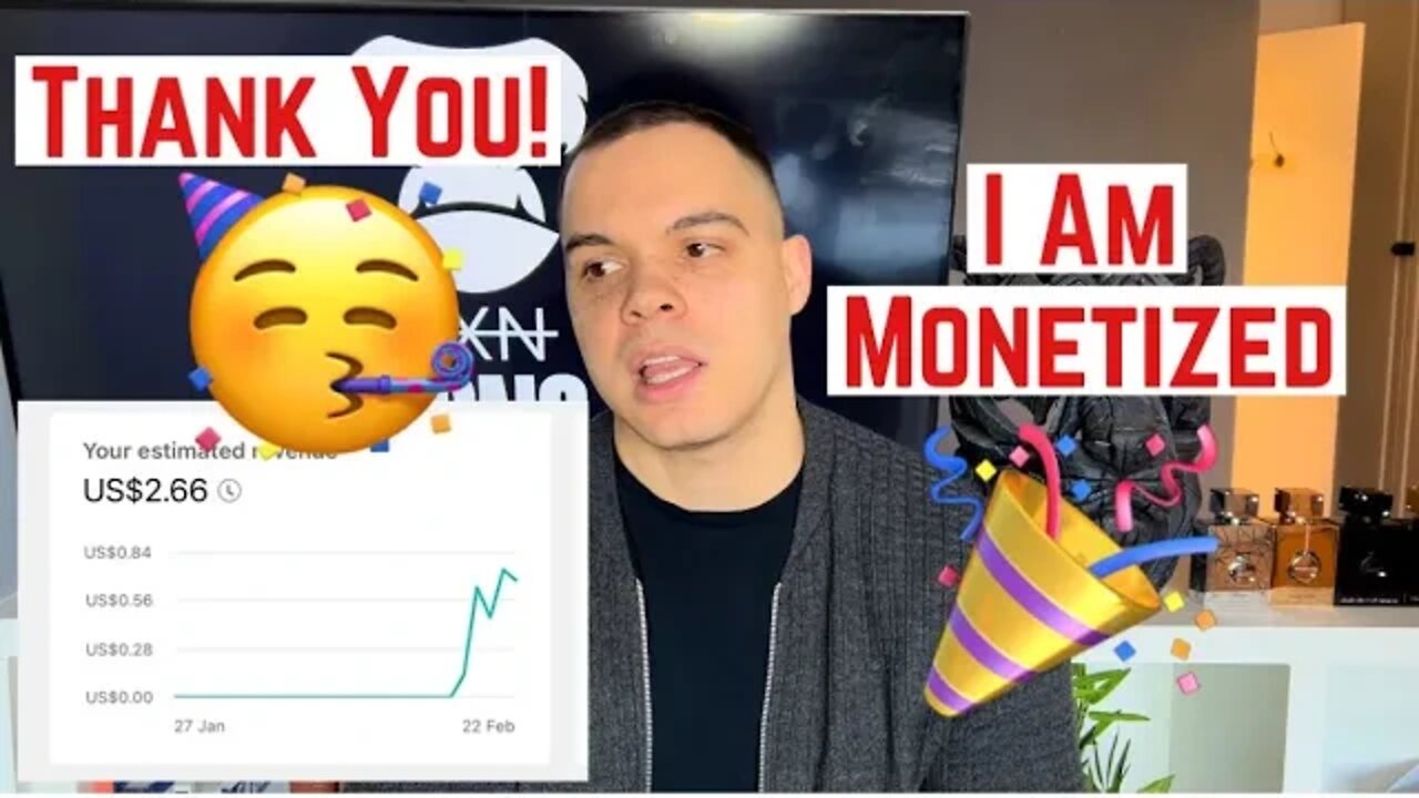 My Channel Got Monetized | Thank You!