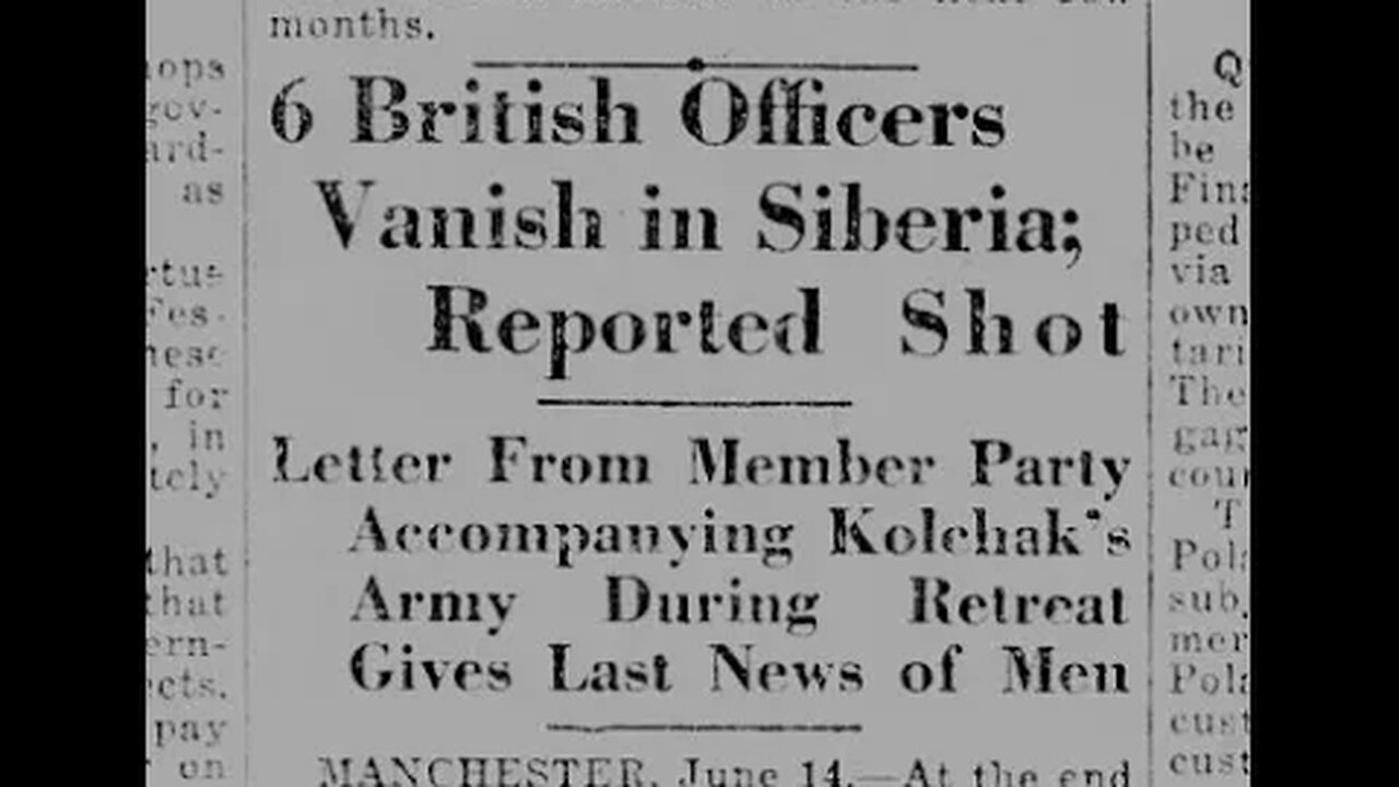 New-York tribune. July 04, 1920, Page 8 - 6 British Officers Vanish in Siberia; Reported Shot