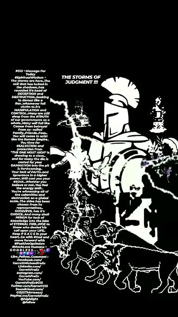 ▪︎THE STORMS OF JUDGMENT▪︎