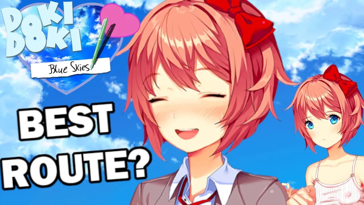 THE START OF SAYORI'S ROUTE | DOKI DOKI BLUE SKIES (PART 19)