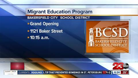 BCSD opens new location for Migrant Education Program