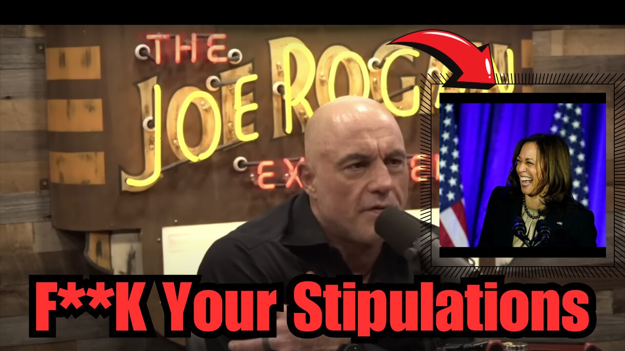 Joe Rogan Explains Why Kamala Interview Will Never Happen