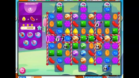 Candy Crush Level 3608 Talkthrough, 25 Moves 0 Boosters