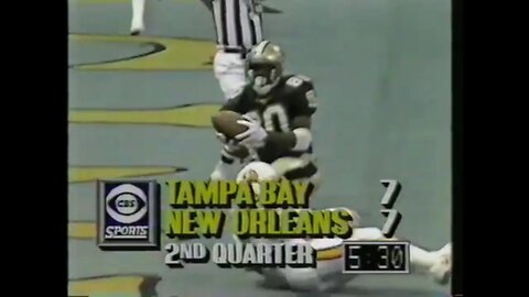 1990-11-11 Tampa Bay Buccaneers vs New Orleans Saints